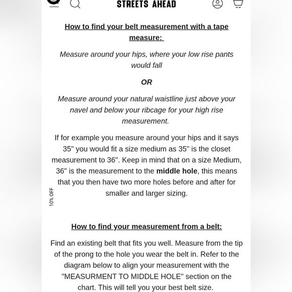 Streets Ahead Metallic Leather Belt with Ornate Buckle / Rhinestones, Medium - Picture 12 of 12